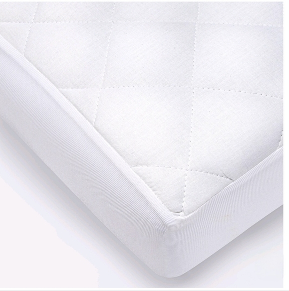 Clould Island Waterproof Fitted Mini Crib Mattress Pad Cover - White - Picture 2 of 8